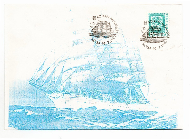 Kotka: Meripäivät (erikoisleima 29.7.1990)
