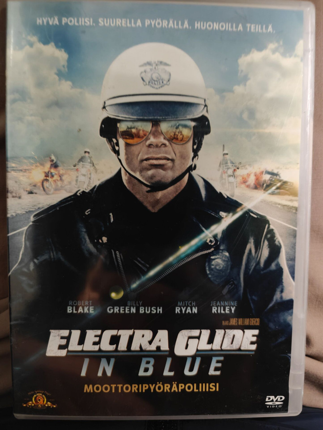 Moottoripyöräpoliisi - Electra Glide in Blue (1973) DVD