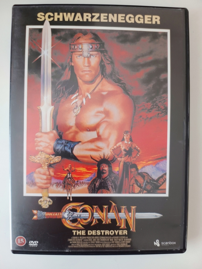 Conan The Destroyer, Conan Hävittäjä - DVD
