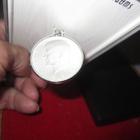 1964 John F. Kennedy Half Dollar +10 e kekkonen +1964 markka - pikkukuva 3