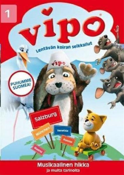 Vipo - Lentävän koiran seikkailut Osa 1 (DVD) ALE!