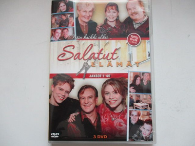 DVD SALATUT ELÄMÄT JAKSOT 1-40