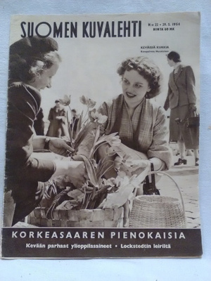 Suomen Kuvalehti N:o 22 1954 toukokuu