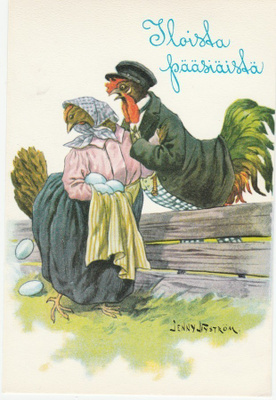 Postikortti, PÄÄSIÄISKORTTI, Jenny Nyström