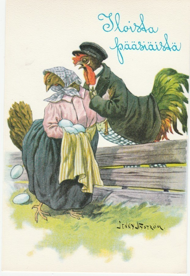 Postikortti, PÄÄSIÄISKORTTI, Jenny Nyström