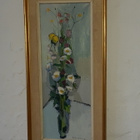 Karl Gunnar Svensson  SOMMAR BLOMMAR  oljemålning - pikkukuva 3