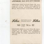 Purkkakuva Hellas Jääkiekko-sarja n:o 82 ESKO NENONEN - pikkukuva 2