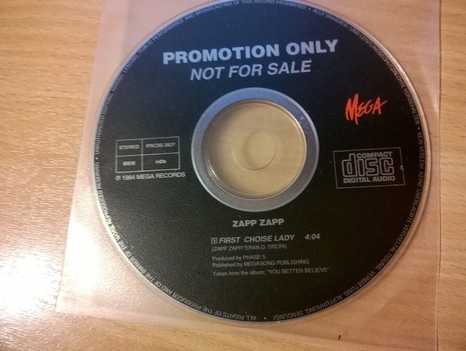 Zapp Zapp - First Choise Lady CDS
