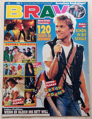 Bravo '91 - Sis. Kaikki julisteet! Ei postikuluja!