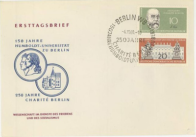 DDR Mi 796-7 (S Zd 13) ensipäiväleimalla