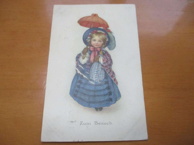 Zum Besuch. - 1913 Hoplaks tulol.