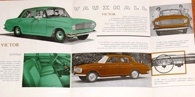 1962 Vauxhall Victor / VX 4/90 esite- suom - KUIN UUSI