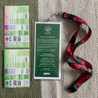 AVAINNAUHA / LANYARD - WIMBLEDON 2013 ESPN LIPUNKANNAT + OHJ - pikkukuva 1