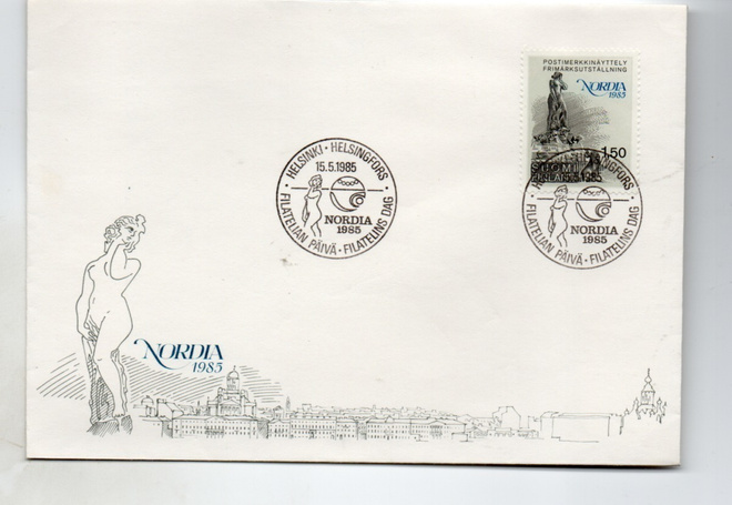 Helsinki; Nordia 1985 (erikoisleima 15.5.1985)