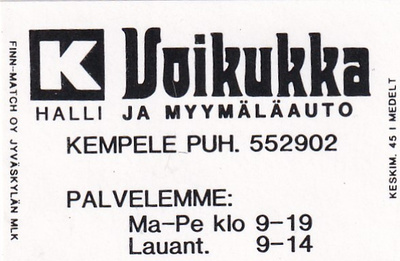 Kempele, Voikukka    b536