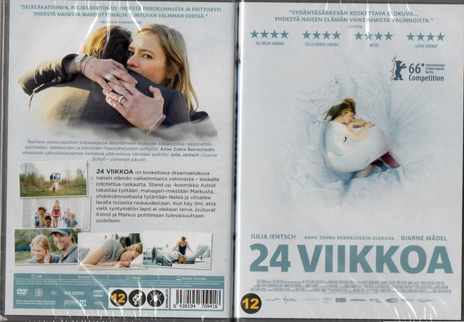 24 viikkoa	(43 377)	UUSI	-FI-	DVD	suomik.			2016	saksa,
