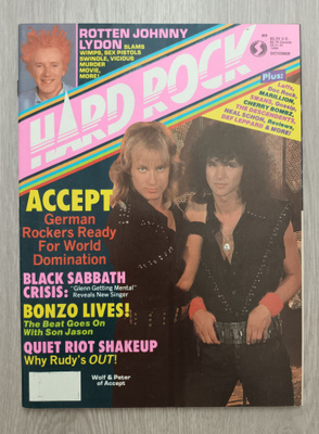 Hard Rock Video - October 1986 #13