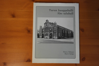 Turun kauppahalli Åbo saluhall.1.P.1981.Sid.Kp.Hieno.