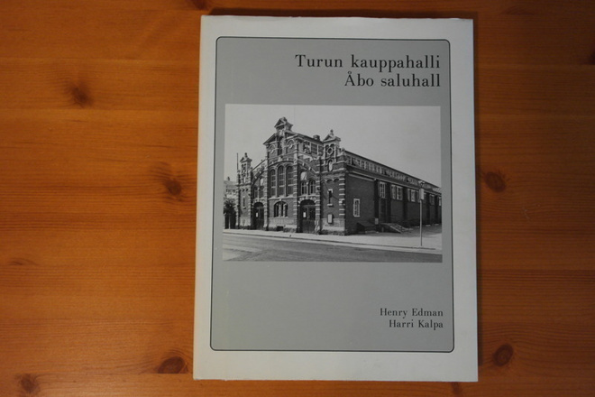 Turun kauppahalli Åbo saluhall.1.P.1981.Sid.Kp.Hieno.