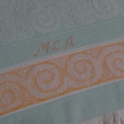 Vintage froteepyyhe 2 kpl - monogrammit - pikkukuva 3