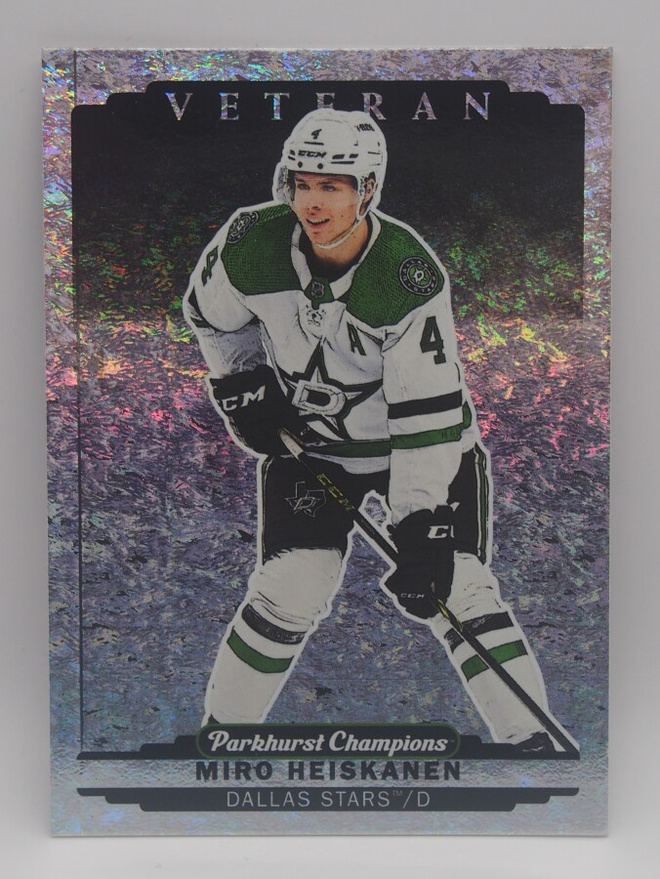 2022-23 Parkhurst champions Speckled Miro Heiskanen