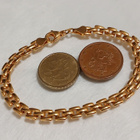 Gold plated Basket Weave Bracelet - pikkukuva 2
