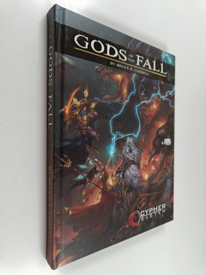 Bruce Cordell ym. : Cypher System RPG Gods of the Fall