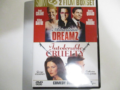 DVD AMERICAN DREAMZ + INTOLERABLE CRUELTY