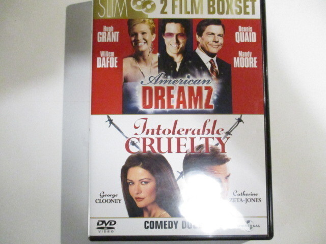 DVD AMERICAN DREAMZ + INTOLERABLE CRUELTY