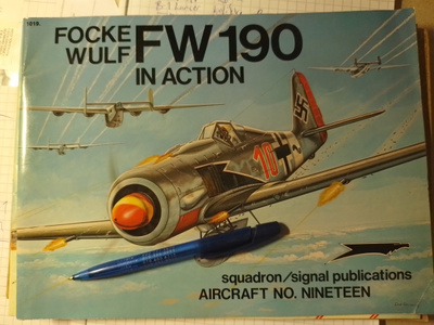 Focke Wulf Fw 190 in action lentokone