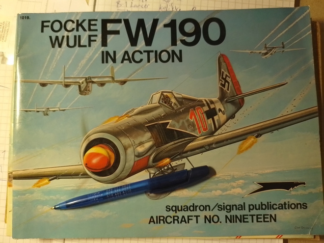 Focke Wulf Fw 190 in action lentokone