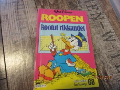Aku Ankan taskukirja 68 - Roopen kootut rikkaudet 2.p