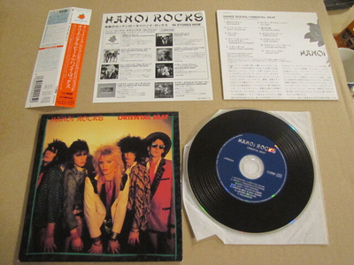 Hanoi Rocks Oriental Beat cd pahvik K2HD japani 2006 obi