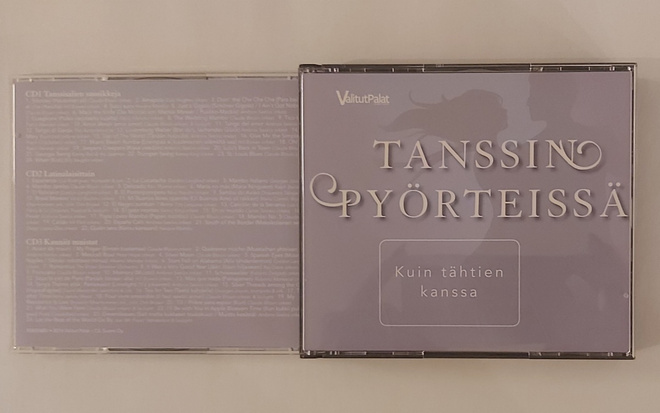TANSSIN PYÖRTEISSÄ: KUIN TÄHTIEN KANSSA 3CD