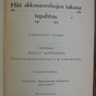 Rudolf Björnsson: Mitä akkunaverhojen takana tapahtuu I-II - pikkukuva 2