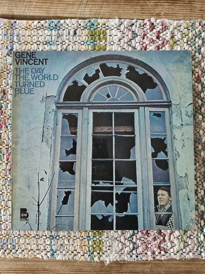 GENE VINCENT THE DAY THE WORLD TURNED BLUE LP