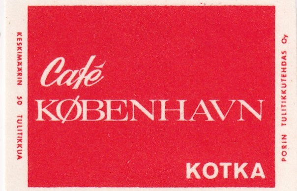 Kotka. Cafe Köbenhavn, s80