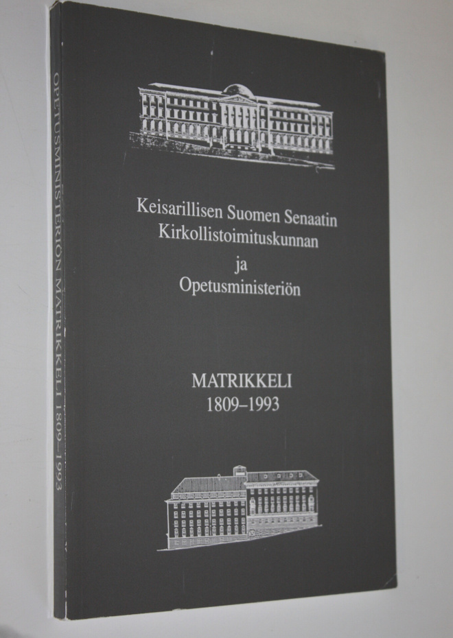 Veli-Matti (toim.) Autio : Keisarillisen Suomen senaatin ...