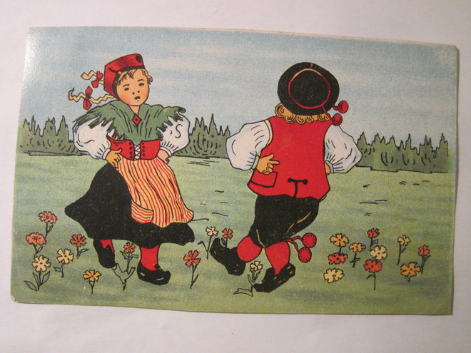 VANHA Postikortti Suomi Mainoskortti 1900-luku