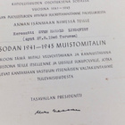 Luovari Jatkosodan Muistomitali Poliisi Vaasa Alkup. Kuori - pikkukuva 3
