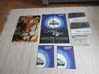 Juliste setti, shell, ford, mobil.