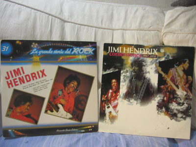 Jimi Hendrix: La Grande StoriaDel Rock-31+bonus levy LP.