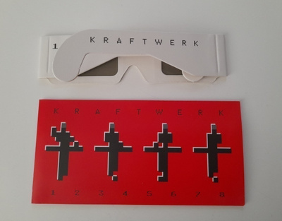 KRAFTWERK 3D silmälasit - kiertue merchandise