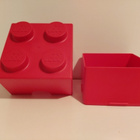 [ LEGO ] Säilytyslaatikko Storage Brick 4 - Väri Punainen - pikkukuva 2