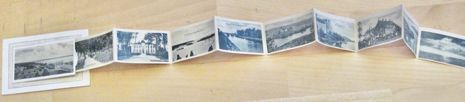 VANHA Postikortti Haitari Ahvenanmaa Maarianhamina 1920-l