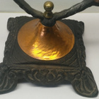 Retro kynttilänjalka, rauta/kupari, Made in Finland - pikkukuva 3