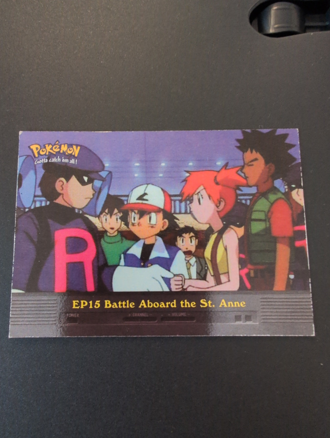 EP15 foil Pokemon Topps