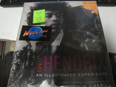 JIMI HENDRIX - AN ILLUSTRATED EXPERIENCE KIRJA + CD M-/M-