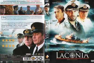 sinking of laconia (35 817) k -FI- suomik. DVD (2) brian cox