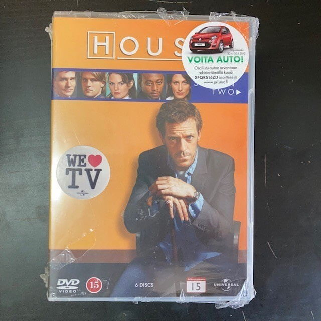 House - Kausi 2 6DVD (UUSI)